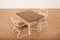 Children's Table & Chairs with Steel Tube Frame, Set of 3 1