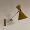 Yellow Diabolo Wall Light by Herda, 1970s, Image 10