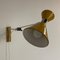 Yellow Diabolo Wall Light by Herda, 1970s 12