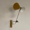 Yellow Diabolo Wall Light by Herda, 1970s 8