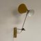 Yellow Diabolo Wall Light by Herda, 1970s, Image 8