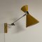 Yellow Diabolo Wall Light by Herda, 1970s, Image 5