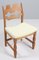 Model Razoblade Oak Dining Chair attributed to Henning Kjærnulf, Denmark, 2023 2
