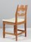 Model Razoblade Oak Dining Chair attributed to Henning Kjærnulf, Denmark, 2023 7