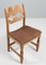 Model Razoblade Oak Dining Chair attributed to Henning Kjærnulf, Denmark, 2023, Image 2