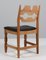 Model Razoblade Oak Dining Chair attributed to Henning Kjærnulf, Denmark, 2023 6