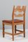 Model Razoblade Oak Dining Chair attributed to Henning Kjærnulf, Denmark, 2023 6