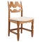 Model Razoblade Oak Dining Chair attributed to Henning Kjærnulf, Denmark, 2023 1