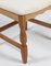 Model Razoblade Oak Dining Chair attributed to Henning Kjærnulf, Denmark, 2023 4