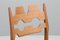 Model Razoblade Oak Dining Chair attributed to Henning Kjærnulf, Denmark, 2023, Image 3