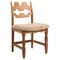 Model Razoblade Oak Dining Chair attributed to Henning Kjærnulf, Denmark, 2023 1