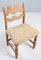 Model Razoblade Oak Dining Chair attributed to Henning Kjærnulf, Denmark, 2023 2