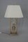 Lampe de Bureau Perroquet en Cristal attribuée à Maison Bagues, 1970s 10