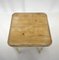 Wooden Stool with Storage Space, 1950s 7