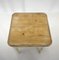 Wooden Stool with Storage Space, 1950s, Image 7