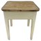 Wooden Stool with Storage Space, 1950s 1