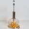 Table Lamp in Hand Blown Bubble Glass and Brass by Doria Leuchten, 1970, Image 12