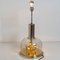 Table Lamp in Hand Blown Bubble Glass and Brass by Doria Leuchten, 1970 9