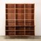 Vintage Italian Bookshelf in Exotic Wood, 1960s, Image 3