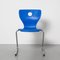 Pantoswing-Lupo Chair Verner Panton Blue by Verner Panton, 2000s 3