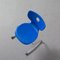 Silla Pantoswing-Lupo Verner Panton en azul de Verner Panton, años 2000, Imagen 7
