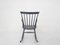 Danish Black Spindle Back Rocking Chair, 1960s 6