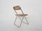Italian Plia Webbing Folding Chair by Giancarlo Piretti for Castelli, 1960s, Image 5