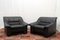 Vintage Leather Armchairs, Former Czechoslovakia, 1980s, Set of 2, Image 2