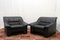 Vintage Leather Armchairs, Former Czechoslovakia, 1980s, Set of 2, Image 3