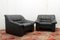 Vintage Leather Armchairs, Former Czechoslovakia, 1980s, Set of 2 11
