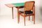 Tavolo da pranzo e tavolo da gioco reversibile di Carlo Jensen per Hundevad / Co., anni '60, Immagine 12