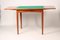 Dining Table and Reversible Extending Card Table by Carlo Jensen for Hundevad / Co., 1960s, Image 8