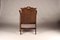 Elm Tub Arts and Crafts Chairs with Panelled Backs and Carry Handles, 1930s, Set of 4 7