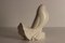 Crackled Ceramic White Peace Turtledove Sculptures by Jacques Adnet, 1920s, Set of 2, Image 13