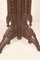 Hand-Carved Anglo Indian Wooden Torchere with Elephant Details, 1890s 13