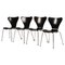 Arne Jacobsen Series 7 or 3107 Chairs attributed to Fritz Hansen Mid-Century Modern 1964, 1950s, Set of 8 2