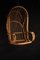 Wicker and Cane Hanging Chair attributed to Rohe Noordwolde, 1960s, Image 3