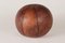 Mid-Century Modern Leather Medicine Ball, 1950s, Image 3