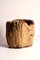 Large Rustic Elm Wooden Mortar Bowl, 1890s 3