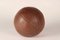 Mid-Century Modern Leather Medicine Ball, 1950s 2