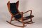 Italian Rocking Chair Model 572 by Cassina, 1954, Image 7
