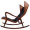 Sedia a dondolo nr. 572 di Cassina, Italia, 1954, Immagine 1