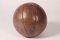 Mid-Century Modern Leather Medicine Ball, 1950s, Image 6