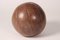 Mid-Century Modern Leather Medicine Ball, 1950s 2