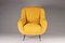 Mid-Century Modern Italian Lounge Chairs in Yellow, 2021 3