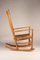 Rocking Chair Scandinave J16 en Hêtre & Cordelette, Danemark attribué à Hans J. Wegner pour FDB, 1950s 7