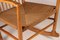 Modern Scandinavian Rocking Chair J16 in Beech & Danish Cord attributed to Hans J. Wegner for FDB, 1950s, Image 11