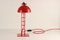 Space Age Red Ladder Desk Lamp, 1960s 4