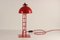 Space Age Red Ladder Desk Lamp, 1960s, Image 12