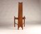 Art Nouveau Oak Steam Bent Dining Chairs by Charles Rennie Mackintosh, 1915, Set of 4, Image 6
